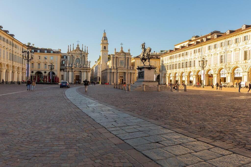 Splendido Appartamento In Piazza San Carlo Turijn Buitenkant foto